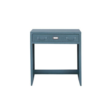 モダン パソコン PC デスク (テーブル 机) /学習机 テーブル 【グリーン】 幅70cm 引き出し1杯付き 金属 スチール 製 〔リビング ダイニング 仕事部屋 勉強部屋〕 緑