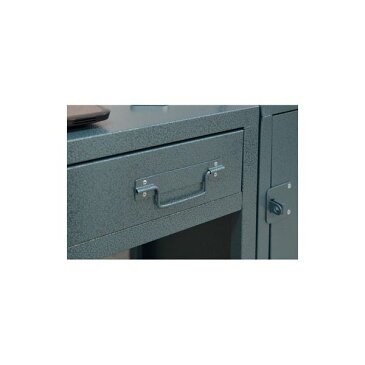 モダン パソコン PC デスク (テーブル 机) /学習机 テーブル 【グリーン】 幅70cm 引き出し1杯付き 金属 スチール 製 〔リビング ダイニング 仕事部屋 勉強部屋〕 緑