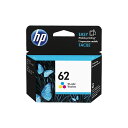 楽天株式会社夢の小屋（まとめ）HP HP62 インクカートリッジカラー C2P06AA 1個 【×3セット】 鮮やかな色彩を楽しむ 高品質インクジェットカートリッジの決定版 カラフルな印象を与えるHP62インクカートリッジカラー、まとめ買い お徳用 でお得な3個セット