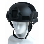 アメリカ軍特殊部隊MICH2002FASTヘルメットレプリカ ブラック 黒 絶対的な防御力を誇るアメリカ軍特殊部隊MICH2002FASTヘルメットレプリカ ブラック 黒
