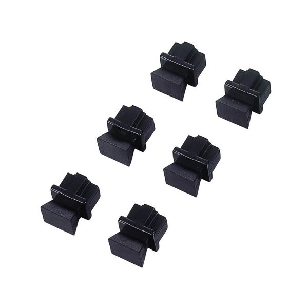 (まとめ) ほこりカバー RJ45用ブラック LD-DUSTBK6 1箱(6個) 【×30セット】 黒 LANの空き口に取り付けることで、HUBやパソコン PC をほこりから守る RJ45用ブラックほこりカバー6個入りセット ネットワーク環境を清潔に保ち、安定した通信を実現 の信頼と品質で、快適なネ