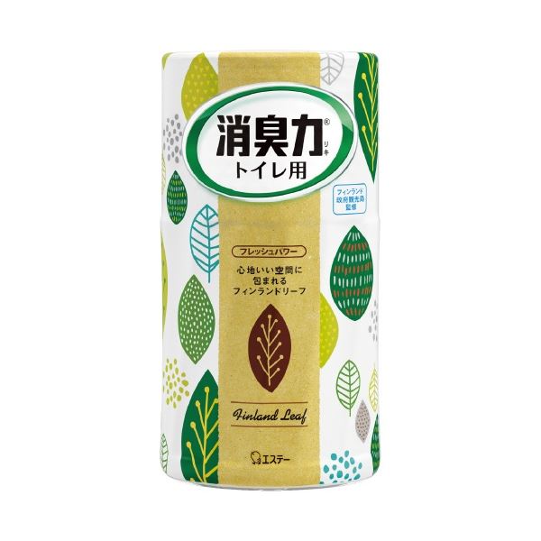 （まとめ）エステー トイレの消臭力 フィンランドリーフ 6個（×20セット） 驚異の消臭パワー トイレの芳香を極めるフレッシュネスリーフ 6個セット×20でお得に