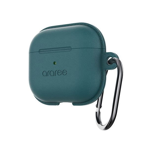 araree ソフトケース for AirPods (第3世代) POPS フォレストブルー AR22184AP3BL 青 鮮やかなポップスカラーで彩る、AirPods (第3世代) 専用ソフトケース 森の青さが心地よく広がる、AR22184AP3BLフォレストブルー 青
