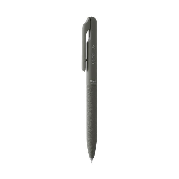 (まとめ) ぺんてる 単色ボールペン Calme 0.5mm インク色黒/カーキ軸 BXA105D-A 【×50セット】 穏やかな心地よさを味わえる、0.5mmのカルメボールペン 黒とカーキのインクが魅力的な軸と調和し、50セットでお得に手に入る 創造力を刺激する、新しい名前を持つボールペン 1