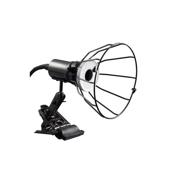 YAZAWA 防雨型E26クリップライトガード付きCWX150X03GM ガンメタリック 屋外でも安心 安全 して使用できる 雨に強い 防水仕様のクリップライト 風雨に負けない頼れる相棒 ガンメタリックカラーでスタイリッシュに演出 YAZAWAの防雨型E26クリップライトガード付きCWX150X03G