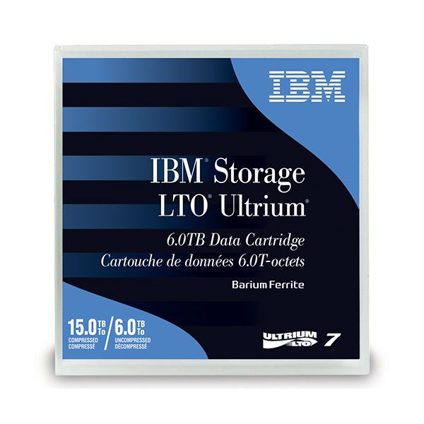 IBM LTO Ultrium7データカートリッジ 6.0TB/15.0TB 38L7302 1セット（5巻） 超大容量 大型 最新テクノロジー搭載 データ保護の頂点へ 6TBの安心 安全 ストレージ 15TBまで拡張可能 最高品質のLTO Ultrium7データカートリッジ5巻セット