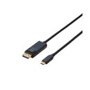 ϊP[u z Type-C-DisplayPort 2.0m ubN CAC-CDP20BK 