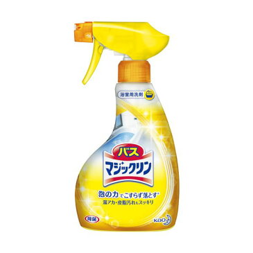 （まとめ） 花王 バスマジックリン泡立ちスプレー本体 380ml【×10セット】