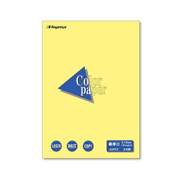 （まとめ）長門屋商店 Color Paper A4最厚口 クリーム ナ-3503 1冊(25枚) 【×20セット】 魅力的なDMやチラシを輝かせる レーザー・インクジェットプリンタ対応の最高品質カラーペーパーA4、厚み抜群のクリーム色 1冊25枚×20セットでお得にご提供