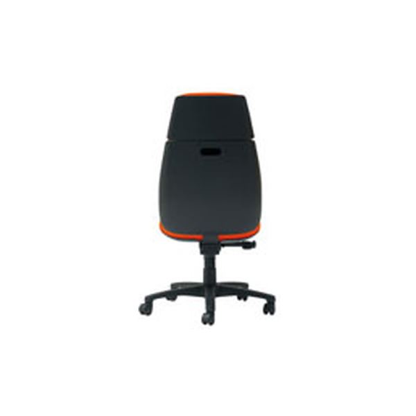 プラス事務イスUKC-UC62SLJORハイバック(肘なし)オレンジ【組立品】
