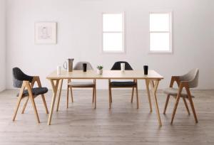チャコールグレイ、サンドベージュ、ミックスから選べる ダイニングセット（テーブルチェア） 北欧デザインワイドダイニング 4人 5点セット(テーブル+チェア4脚) W170 チャコールグレイ、サンドベージュ、ミックスから選べる ダイニングセット（テーブルチェア） 北欧デザ
