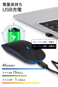 ワイヤレスマウス無線タイプ小型軽量静音USBパソコンPC周辺機器Mac/Windows/surface/MicrosoftProに対応省エネルギー送料無料光学式