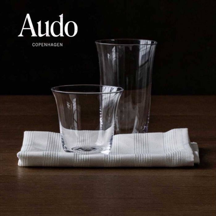 グラフィムティータオル　エクリュ　2パック 正規輸入品 北欧 インテリア 高級 Audo オドー 通販 ティータオル 吸収 乾燥 白 耐久性 デザイナーブランド ナプキン 綿 コットン