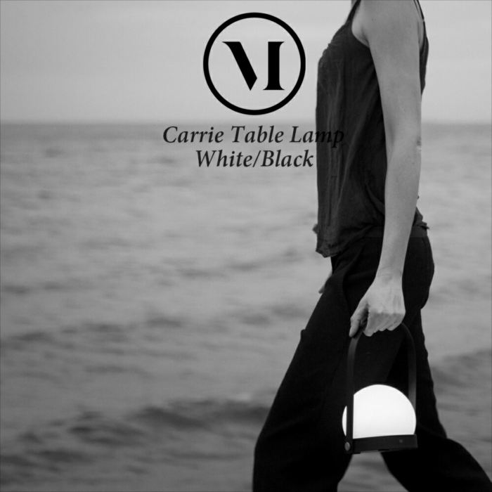 menu キャリー LEDランプ 調光 LED コードレス USB充電式 ポータブル キャンプ アウトドア 寝室 ブラック 正規輸入品 北欧 おしゃれ 人気 韓国インテリア