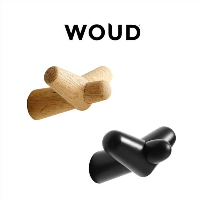 WOUD テイルウィングフック　スモール 壁掛けフック 物掛け ジャケット掛け 傘掛け キーホルダー掛け ..