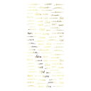 TSUMEKIRA(ツメキラ)　ネイルシール　SAICOプロデュース3　Freehand words　ゴールド　SG-SAI-104