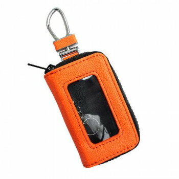 AWESOME(オーサム) スマートキーケース クリア窓付き 蛍光レザー 蛍光オレンジ ASK-FLCM01 AWESOME(オーサム) スマートキーケース クリア窓付き 蛍光レザー 蛍光オレンジ ASK-FLCM01