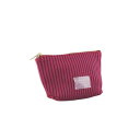 フラワーリング マチ付きポーチ リブニット GPO0334-PK(ピンク)(4)