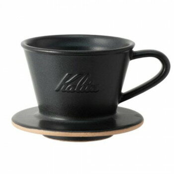 kalita(カリタ) MI 155 美濃焼 コーヒードリッパー (サンドブラック) 1107