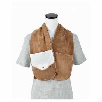 りぶはあと　アニマルきゅうそくタオル　ふきふきタオル　カワウソ　17815-32