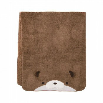 りぶはあと　アニマルきゅうそくタオル　ヘアドライタオル　カワウソ　17811-32