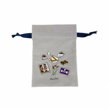 At On 50 まちかど画廊 老舗洋菓子店　タカセ　コラボ　巾着