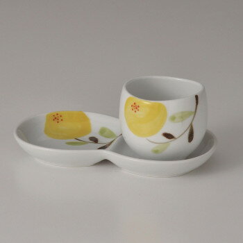 モコアプチカップ イエローミニプレート W113