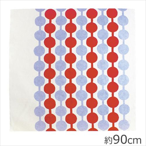 山田繊維 むす美 風呂敷(ふろしき) 二四巾 竹久夢二 つなぎだんご アカ 21181-222