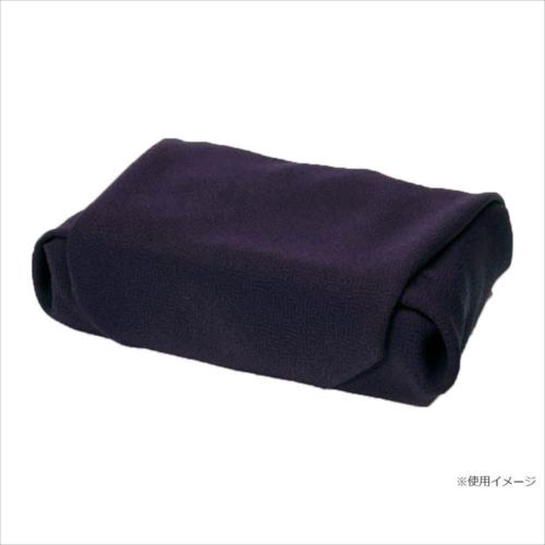 山田繊維 むす美 風呂敷(ふろしき) 中巾5号 正絹ちりめん無地 ムラサキ 30801-001 PP袋入(3)