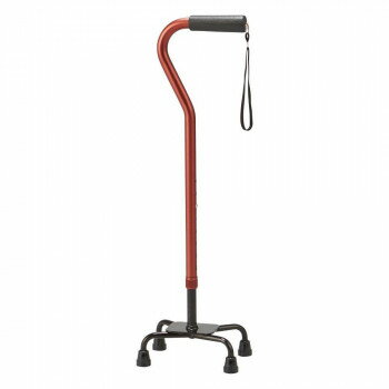 マキテック アルミ製4点支柱杖 レッド AQ-11RE (非課税)