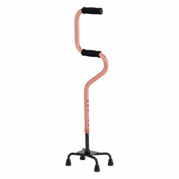 マキテック 2段階4点支柱杖 ショートタイプ ピンク OT-31PK