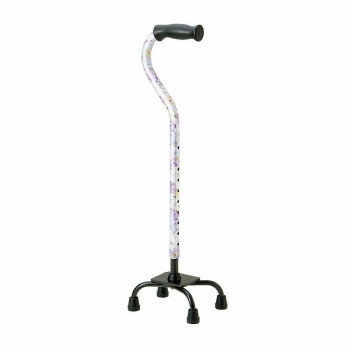 マキテック アルミ製4点支柱杖50シリーズ 白花柄 OT-500