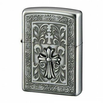 ペンギンライター ZIPPO ソリッドフレームメタル SVクロス