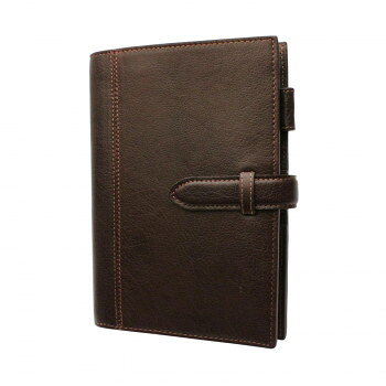 ASHFORD アシュフォード システム手帳 ディープ BIBLE 19mm belt ブラウン 7238-022