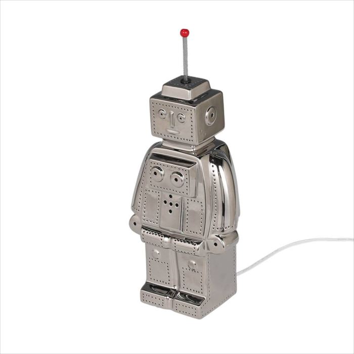 ダルトン ポーセリン ロボット ライトPORCELAIN ROBOT LIGHT CHROME dulton アメリカン雑貨 [2]