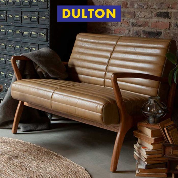 ダルトン ソファ 本革 "ディラン" アーム 2 シーター 2人掛けDYLAN' ARM TWO SEATER [CT] dulton アメリカン雑貨SNS