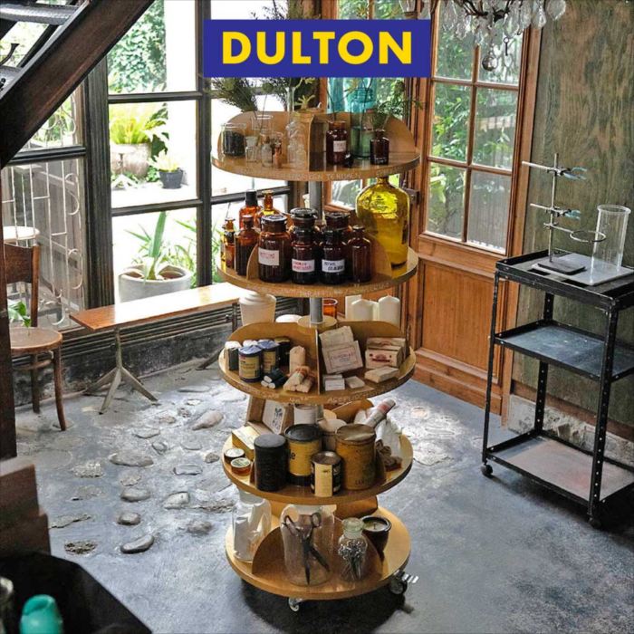 ダルトン ストア ラウンド ラック　 ヴィンテージ　アンティーク風　店舗什器　物販 おしゃれ　陳列台..