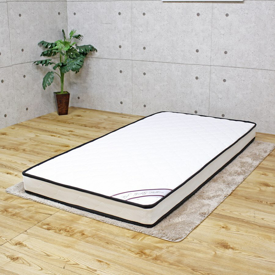 快適な寝心地を与えてくれる人気のポケットコイルマットレスで、体圧を受け止め、チェストベッドや二段ベッドに最適です。 【商品詳細】 ・素材： 材質：ジャガード織り カラー：アイボリー 硬さ：ソフト ・サイズ： 薄型ポケットマットレス（コイル数...