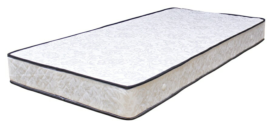 フラワーパターンのボンネルコイルマットレス！（セミダブル）　品番 : N1034E