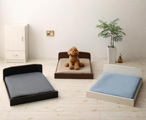 Rakuten - ミニチュアサイズが可愛い木製ペットベッド マットレス付き