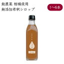 岡林農園 ジンジャーゆずシロップ 4倍希釈 ドリンク 300ml/本《メーカー直送》【送料無料 北海道沖縄離島除く】（無農薬 柚子 使用 無..