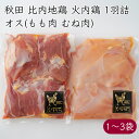 比内地鶏 オス 1羽詰 約450~510g/袋《メーカー直送》【送料無料 沖縄離島以外】( 冷凍 火内鶏 )秋田 秋田県 比内地鶏の肉 比内地鶏肉 比内 地鶏 雄鶏 雄 肉 鶏肉 鳥肉 モモ肉 もも肉 モモ もも ムネ肉 むね肉 ムネ むね 正肉 あきた六次会