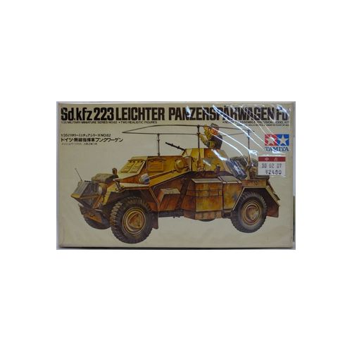 【中古】TAMIYA 子鹿TAMIYA ドイツ無線指揮車 フンクワーゲン 1/35スケール プラモデル[併売:0U64]【赤道店】