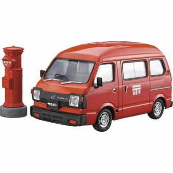 【中古】青島文化教材社 1/24 ザ・モデルカーシリーズ SP スバル K88 サンバー ハイルーフ4WD 1980 郵便配達車 プラモデル[併売:0YNS]【赤道店】のサムネイル