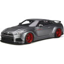 【中古】【未開封】 GTスピリット 1/18 プライア デザイン R35 グレー PD750WB (R35 GT-R) GTS243 [併売:0ZSS]【赤道店】