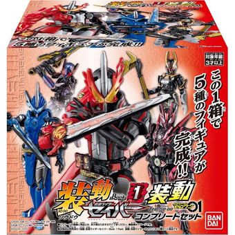 楽天夢大陸【中古】 装動 仮面ライダーセイバー Book1 Feat. 装動 仮面ライダーゼロワン コンプリートセット 食玩・ガム [外箱（BOX）のみ開封][併売:102E]【赤道店】