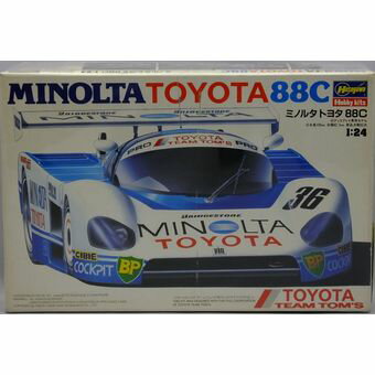 【中古】 ハセガワ 1/24 ミノルタ トヨタ 88C プラモデル 併売:19CS 【赤道店】