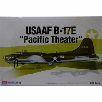 【中古】アカデミー 1/72 アメリカ陸軍 航空隊 B-17E 太平洋戦線 プラモデル 12533 併売:13M7 【赤道店】