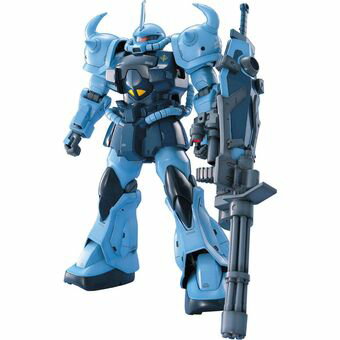 【中古】 MG 機動戦士ガンダム MS-07B-3 グフカスタム 1/100スケール 色分け済みプラモデル 併売:14FP 【赤道店】