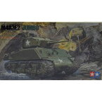 【中古】タミヤ 1/35 アメリカM4A3E2 中戦車ジャンボ 限定販売[箱イタミ有り][併売:14L5]【赤道店】